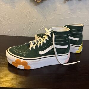 Forest green vans